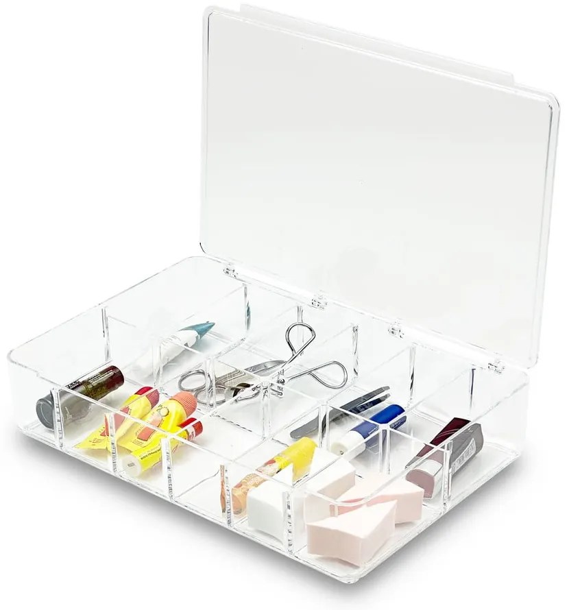 Organizator de baie pentru cosmetice din plastic – Addis