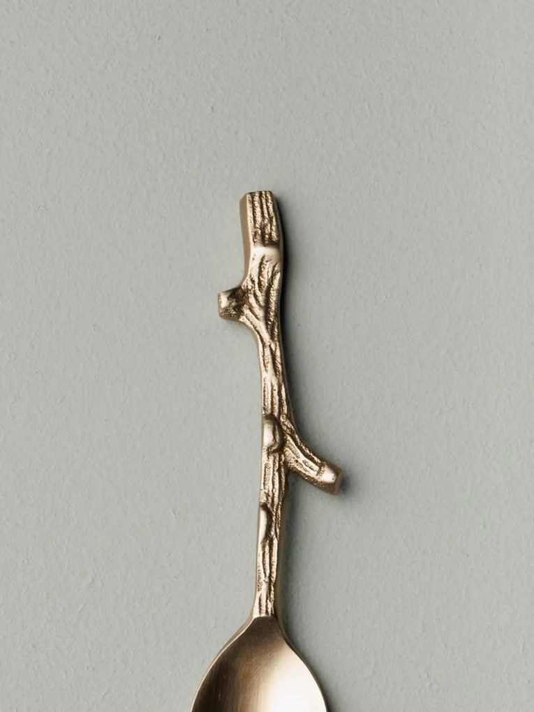 Lingurita decorativa, din alama, Naturae