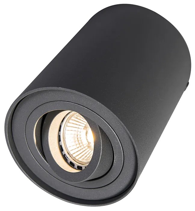 Set de 6 spoturi inteligente gri închis inclusiv WiFi GU10 - Rondoo up