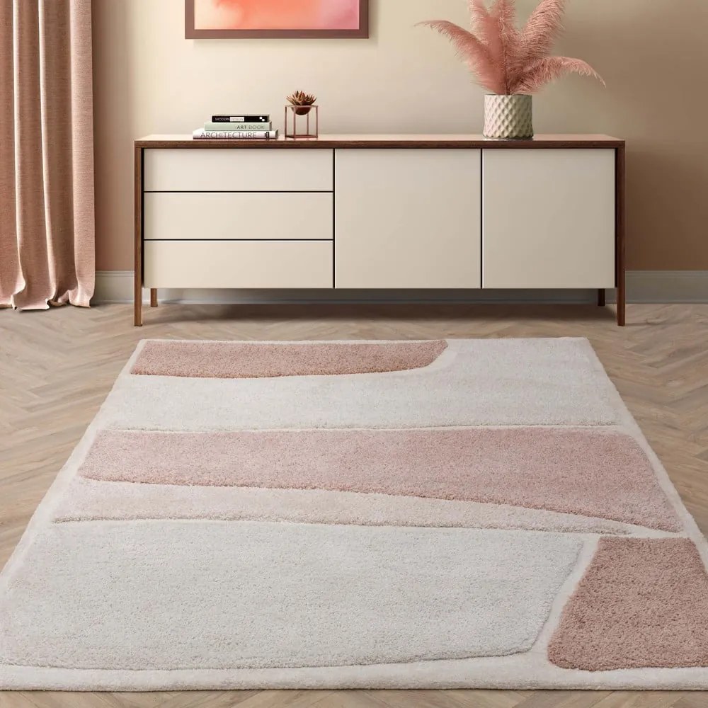 Covor roz/crem 200x290 cm Horizon – Asiatic Carpets