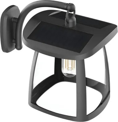 Viking - Aplica solară de perete LED dimabilă/2W/3,7V IP54 4000K 2000 mAh