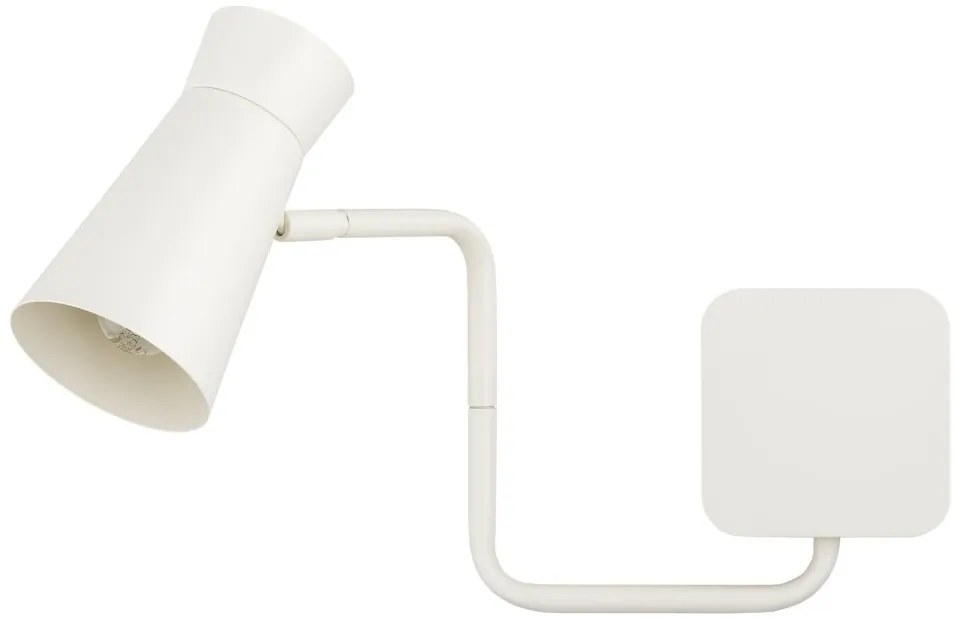 Aplica cu brat si spot directionabil LORD 8879 alb crem