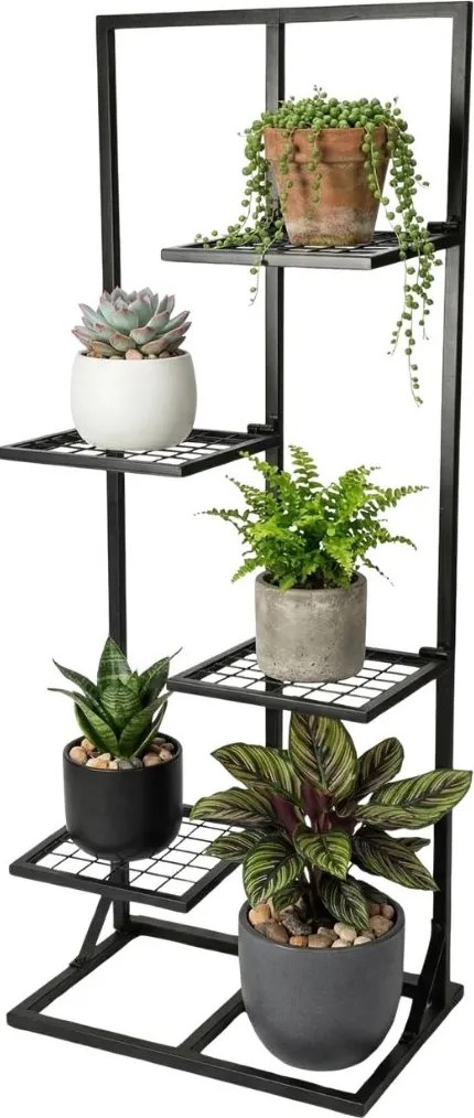 Suport pentru flori cu 4 rafturi ProGarden, 40x27x102 cm, 2.5 Kg