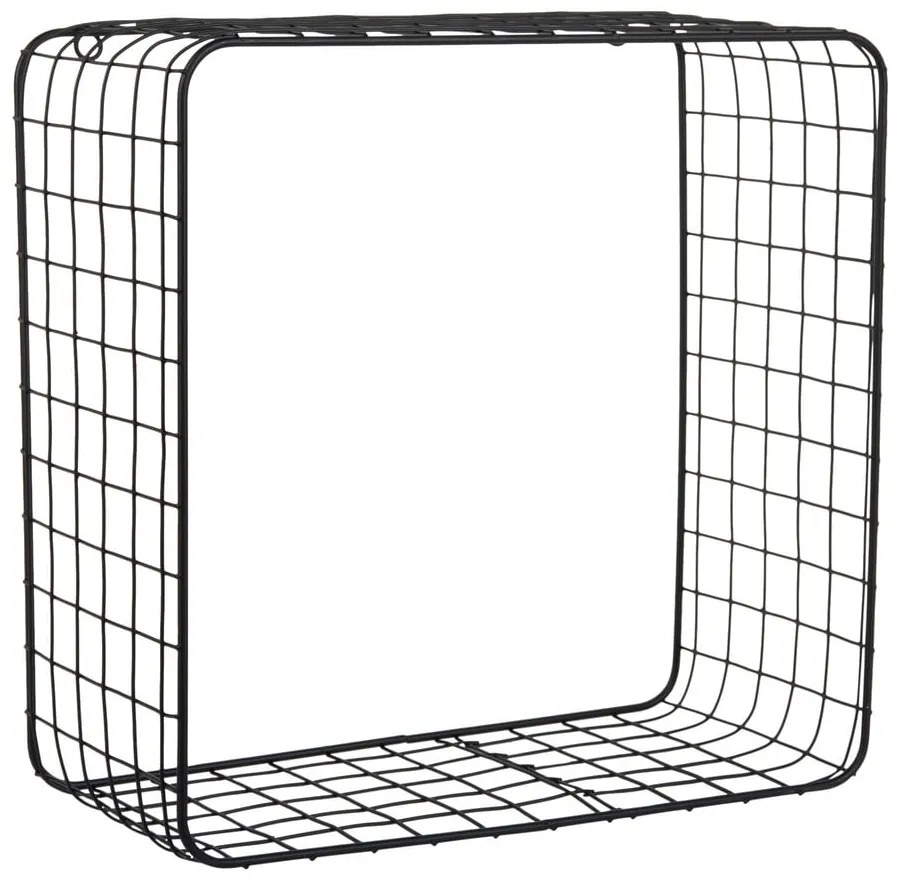 Rafturi negre 2 buc. din oțel 35 cm Reja – PT LIVING