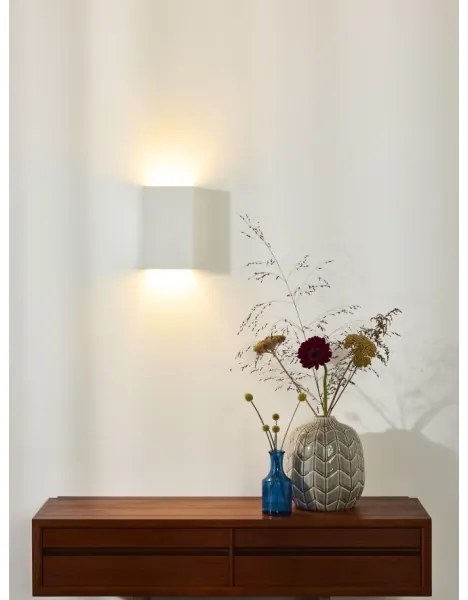 Lucide 35201/18/31 - Aplica perete GIPSY 1xG9/40W/230V alb