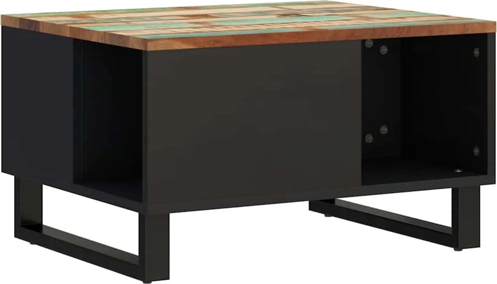 vidaXL Măsuță de cafea, 60x50x35 cm, lemn masiv recuperat