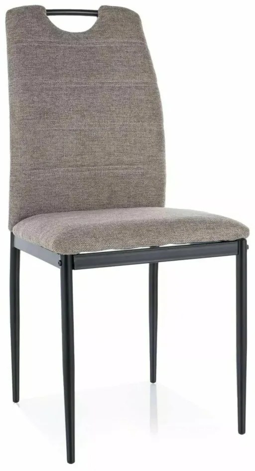 Scaun Rip bej/negru Brego34