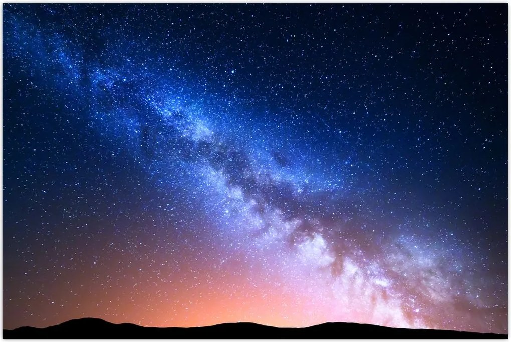 Tablou -Frumusețea stelelor de noapte (90x60 cm)