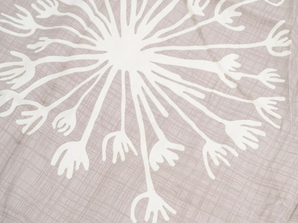 Lenjerie de pat din bumbac SOFT MEADOW maro Dimensiune lenjerie de pat: 70 x 90 cm | 140 x 200 cm
