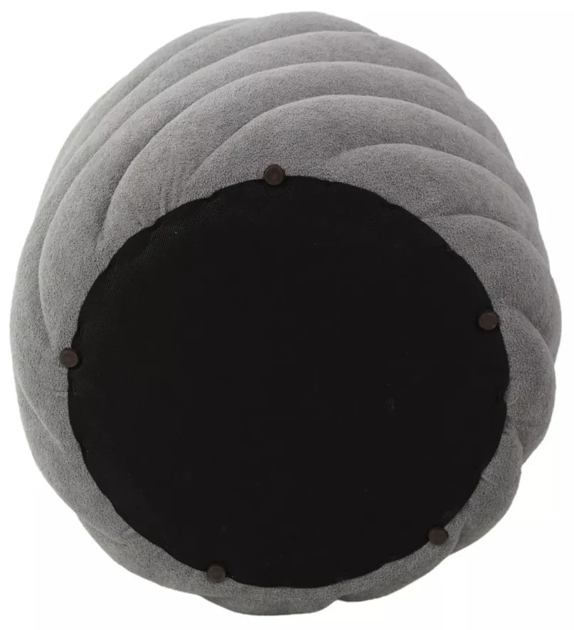 Taburet Pelaro gri deschis Tap.256