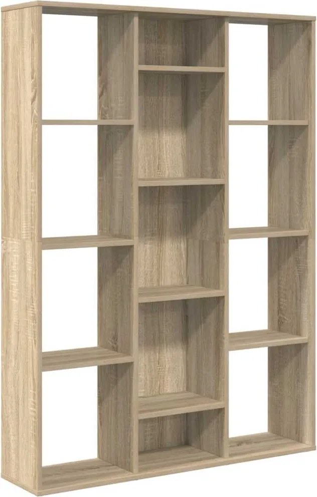 vidaXL Separator /Bibliotecă stejar sonoma 100x24x140cm lemn prelucrat
