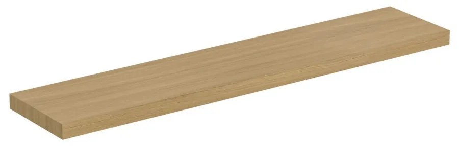 Blat pentru lavoar Ideal Standard Atelier Conca fara decupaj finisaj stejar deschis 240 cm