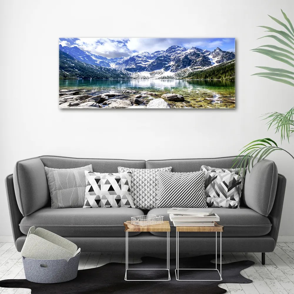 Tablou pe pânză canvas Marine ochi tatry