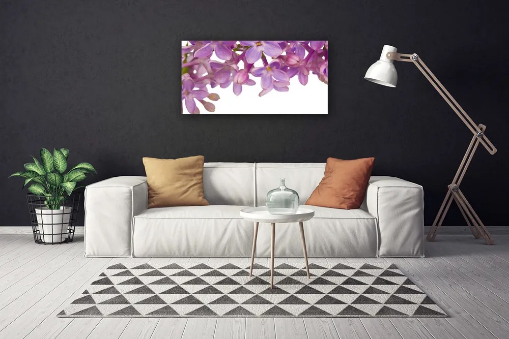 Tablou pe panza canvas Flori roz Floral