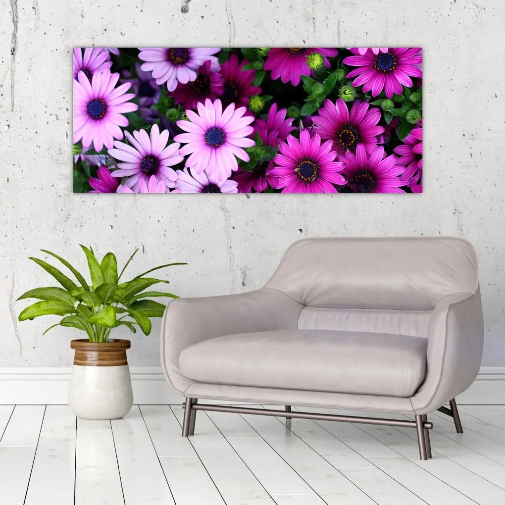 Tablou - Flori (120x50 cm)