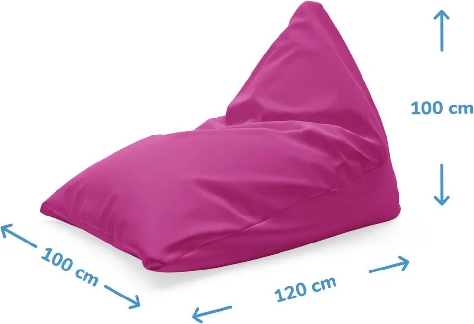 Sac de șezut Triangl copăcei colorați, colorat