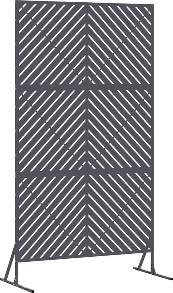vidaXL Ecran de intimitate Antracit 100 x 50 x 180 cm Oțel