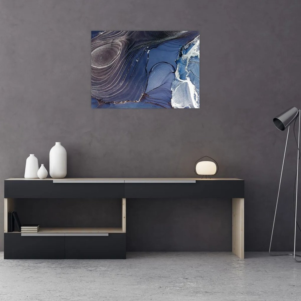 Tablou - Cerneală marmorată (70x50 cm)