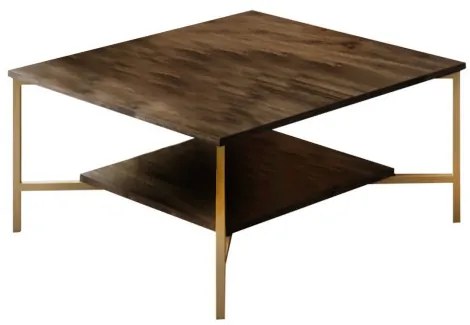 Set de mobilier pentru living Gold, Nuc Negru