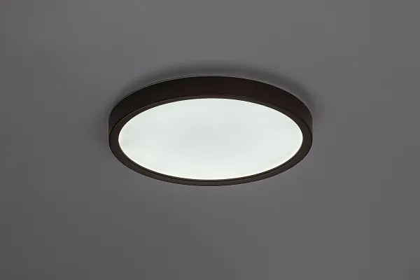 Rabalux 75080 - Plafonieră LED MAUREC 18W/230V Ø29 cm IP44 maro