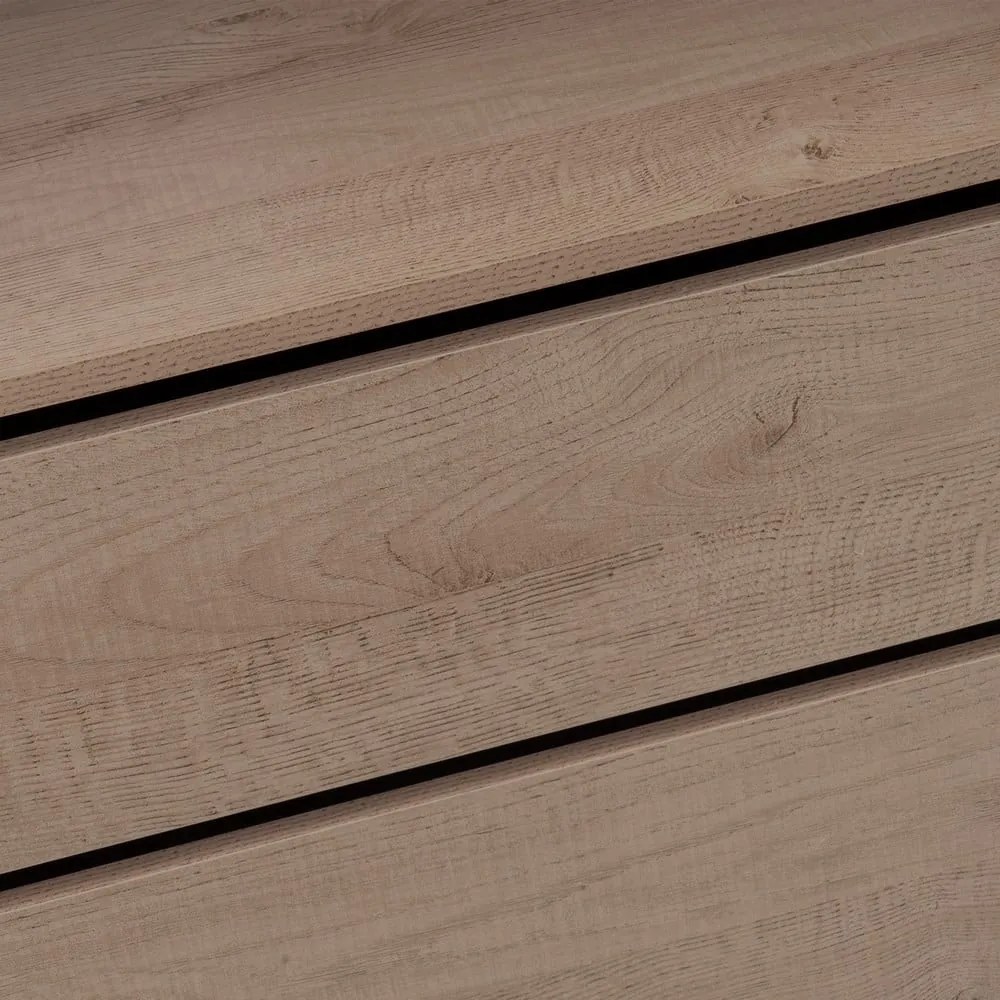 Dulap modular în culoare naturală deschis cu aspect de lemn de stejar 80x180x45 cm Modular – Casa Selección