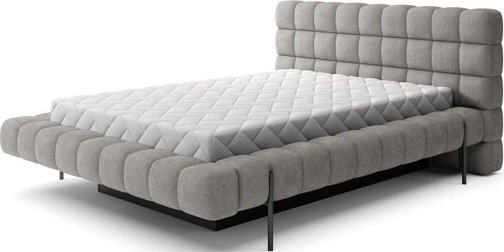 Pat lemn masiv Magentta 140/160/180x200 cm Personalizabil - Touch 100, 180x200