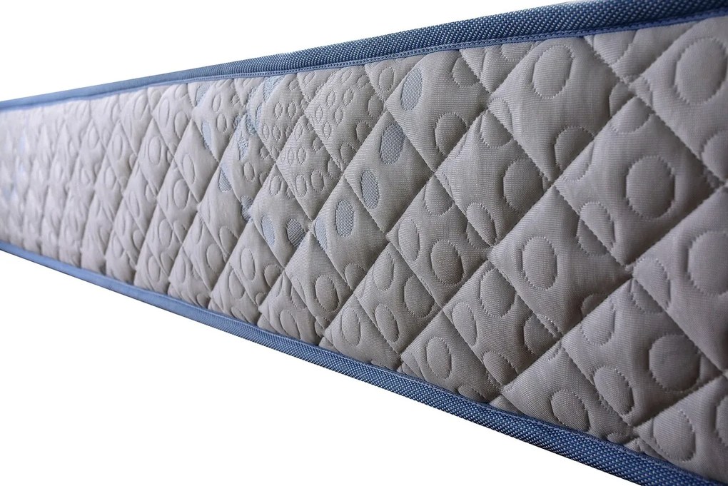 Saltea Ortopedica Ice Touch Memo Latex 90×200 cm, H 20 cm, 7 zone, memory foam, latex, medie/ferma, anatomica, ergonomica