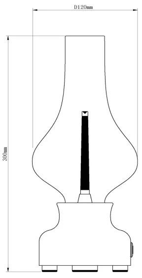 Lampă LED dimabilă de masă Lucide 74516/02/32 JASON LED/2W/230V roșu