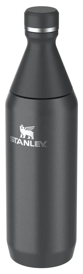 Sticlă neagră din oțel inoxidabil 600 ml All Day Slim – Stanley