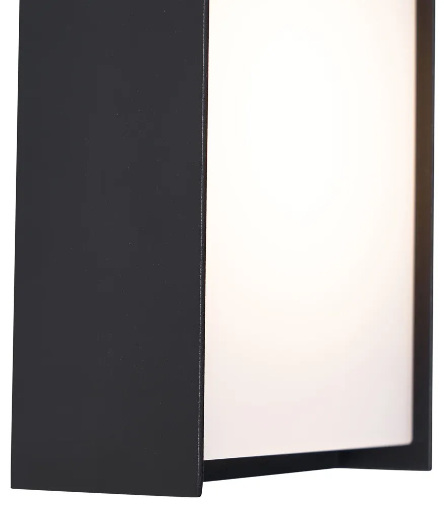 Lampă modernă de perete pentru exterior neagră, cu LED inclus IP65 - Packet