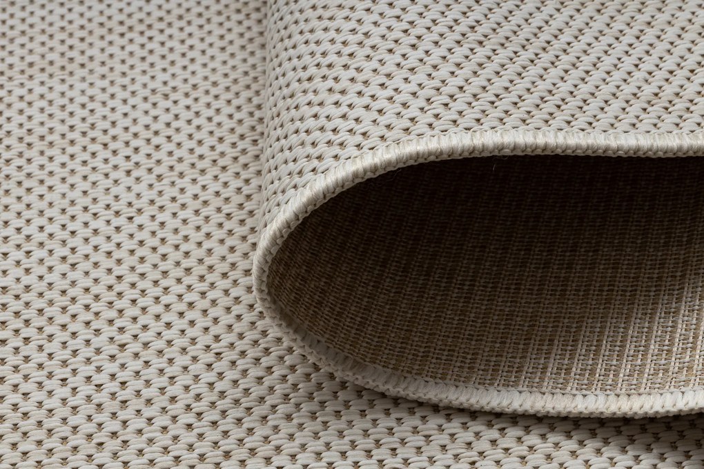 Covor SISAL SION A5165A Melanj țesute plate ecru / cremă