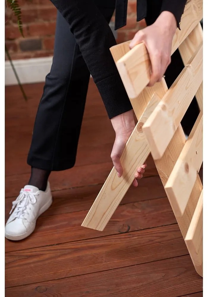 Canapea variabilă KARUP Design Roots Raw/Olive Green, verde