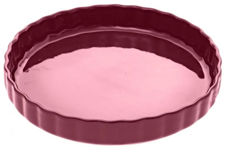 Forma Tarta Nice, rosu, ceramica, 28 x 4 cm, 2.3 l
