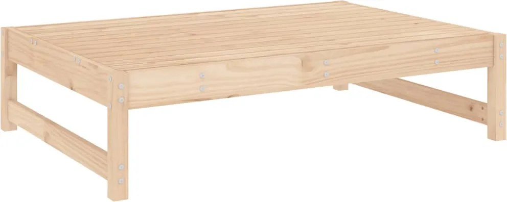 vidaXL Taburet de grădină, 120x80 cm, lemn masiv de pin