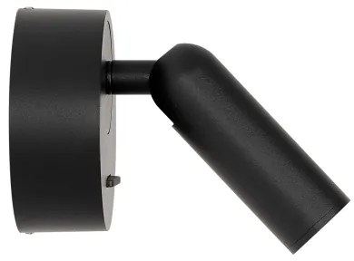 Spot LED de perete BEAN LED/3W/230V negru Ideal Lux