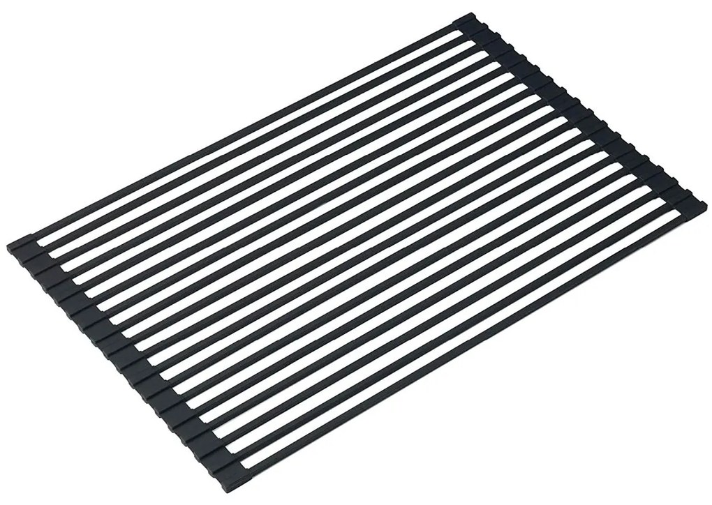 Uscator pentru vase pentru chiuveta 322108 Black Mat