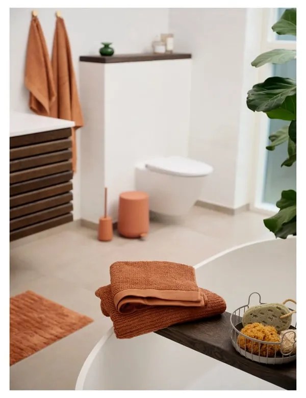 Perie de WC portocalie din gresie ceramică Nova One – Zone