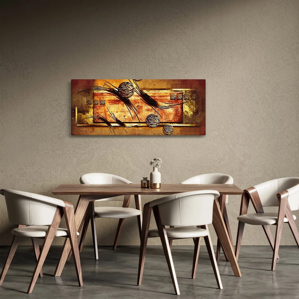 Tablou abstracției (120x50 cm)