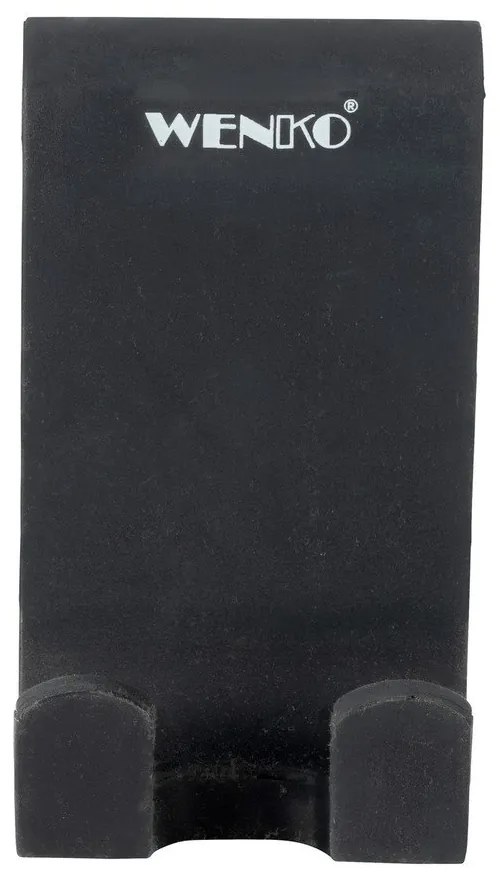 Cuier dublu din silicon Wenko Verna, negru