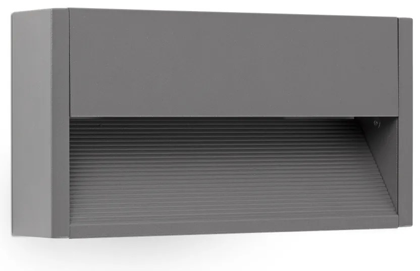 Aplica LED de exterior ambientala IP54 GRADA-2 / 6W gri