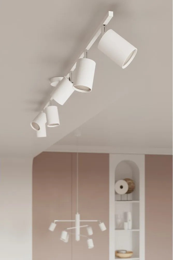 Lustră albă din metal Virta – Sollux