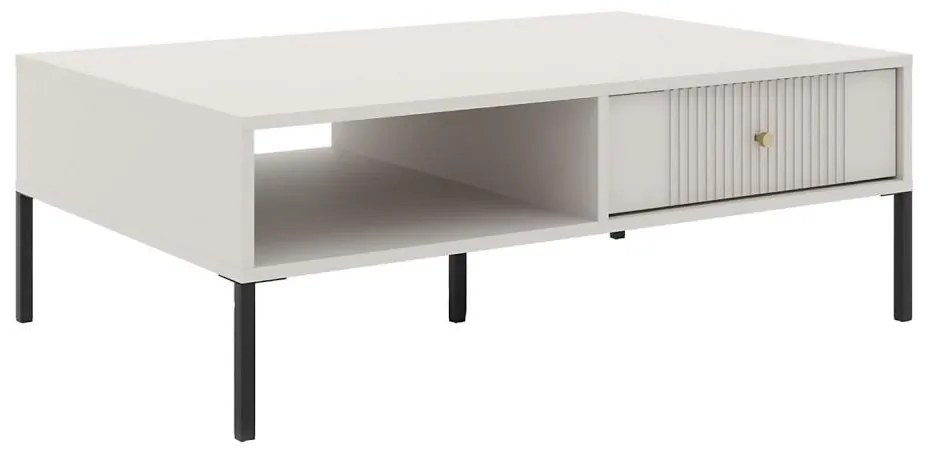 Măsuță de cafea LUE bej/negru