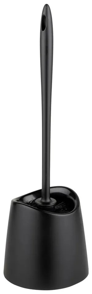 Perie de WC neagră din plastic Portes – Allstar
