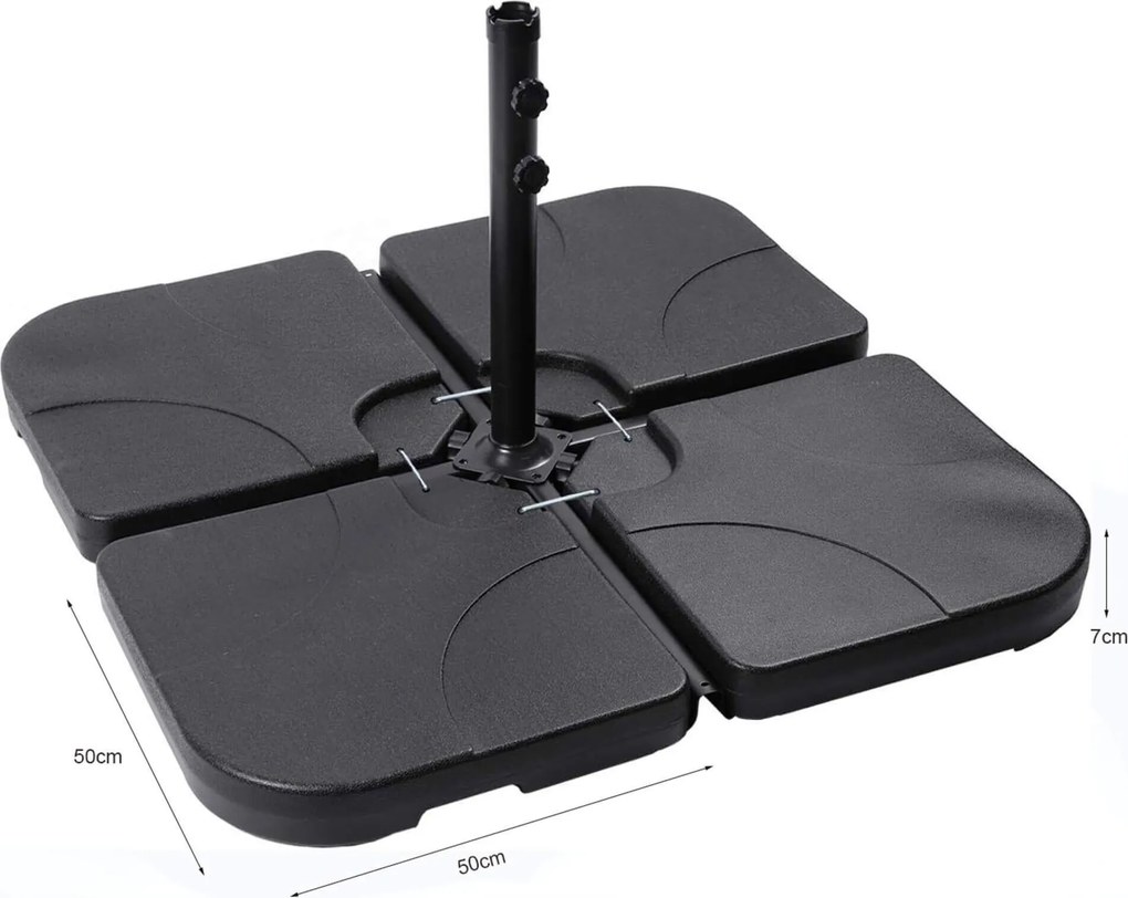 Bază umbrelă Tuff 1 (negru). 1128768