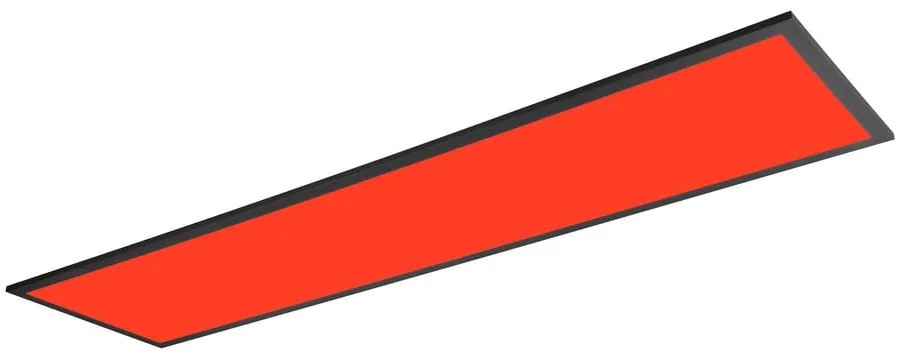 Plafonieră neagră LED 29.5x119.5 cm Beta – Reality