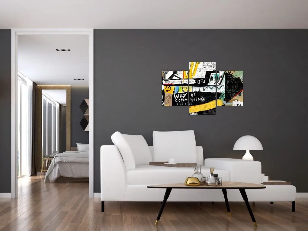 Tablou - Graffiti (90x60 cm)