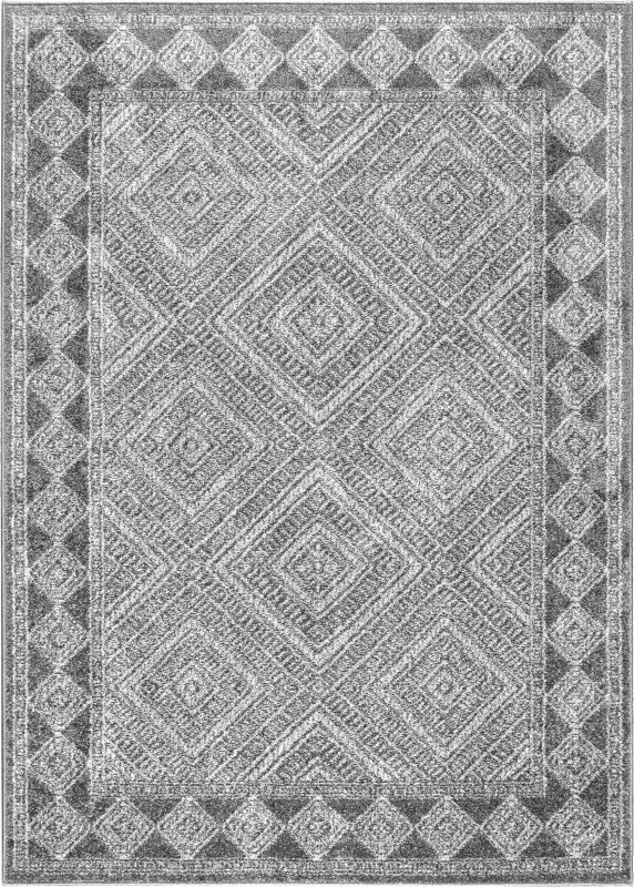 Covor Cu Forme Geometrice Iris Grey Selectează mărime: 133 X 180