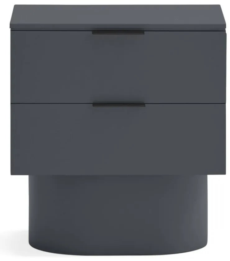 Noptieră gri antracit Totem – Teulat