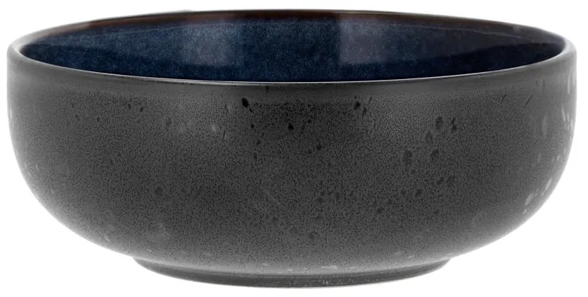 Bol mic negru/albastru pentru ramen din gresie Gastro Dark Blue/Black – Bitz