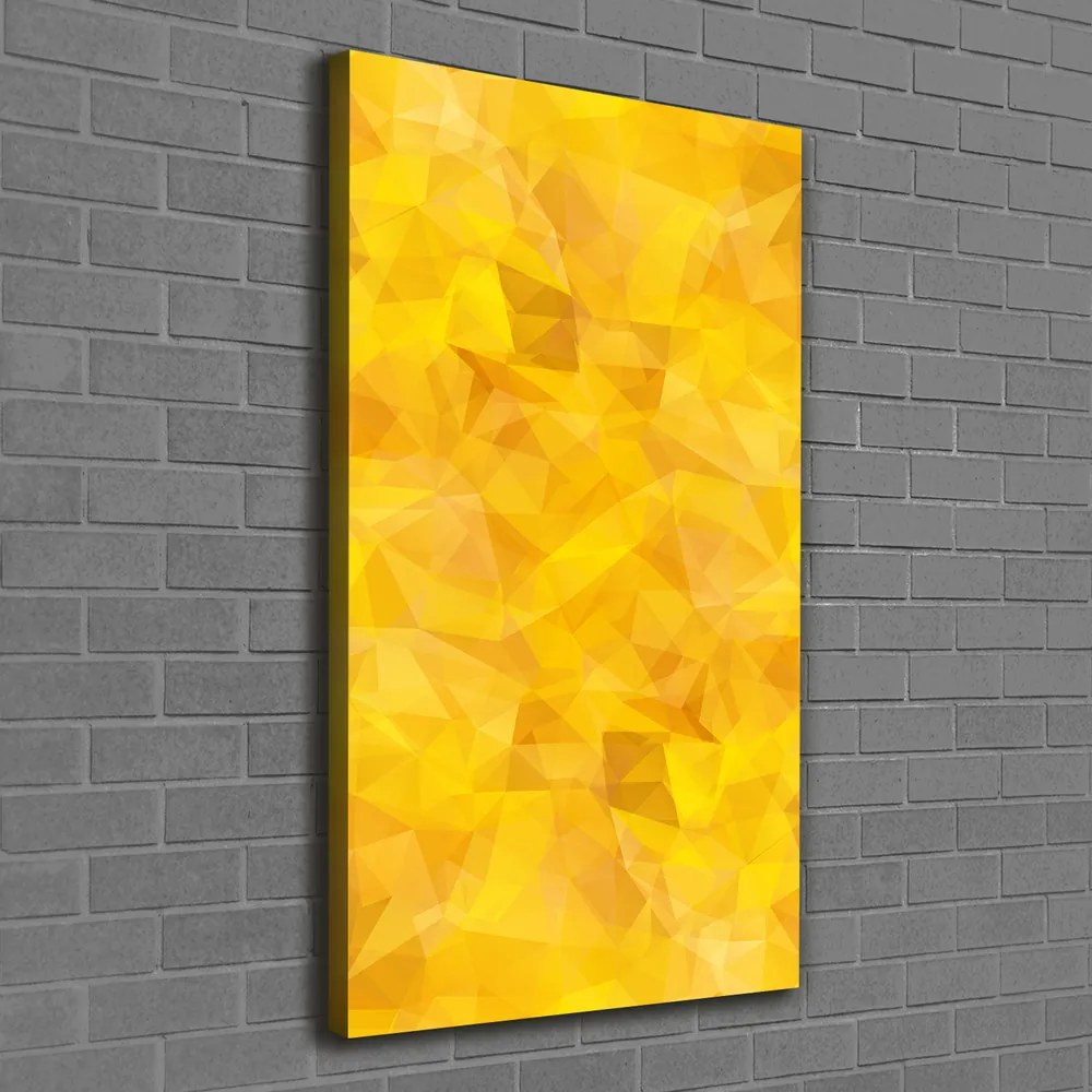 Pictură pe pânză Triunghiuri abstractizare